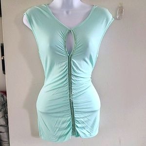 🖤 Cap Sleeve Cut Out Top